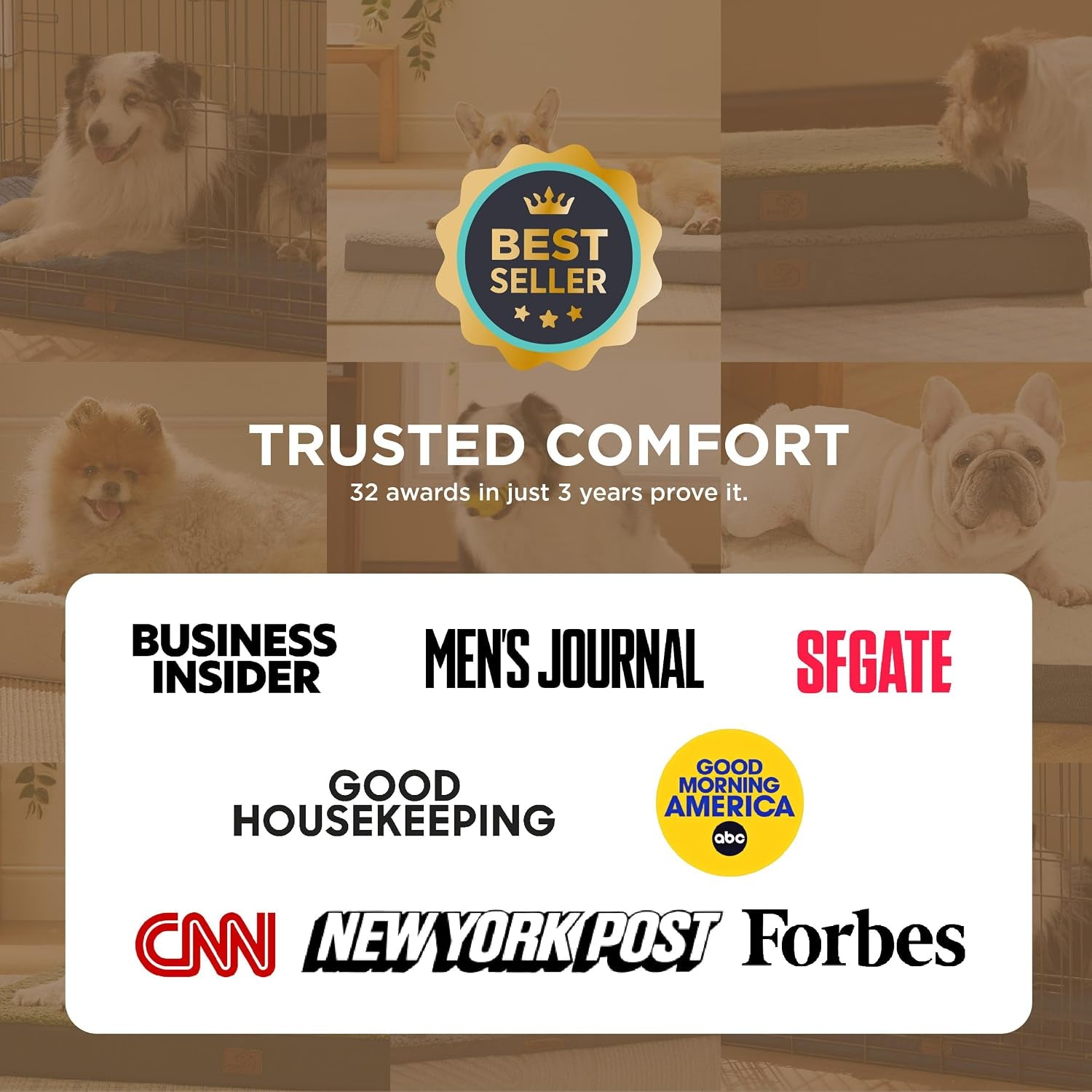 Bedsure XL Dog Bed, Extra Large Pet Bed with Comfy Sherpa,44X32In Grey