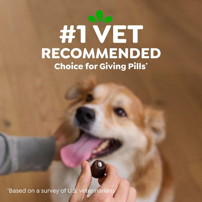 Greenies Pill Pockets for Dogs Large Size, Dog Treat Pouch for Capsule Medication, Variety Pack, 7.9 Oz. Pouch (Pack of 2)