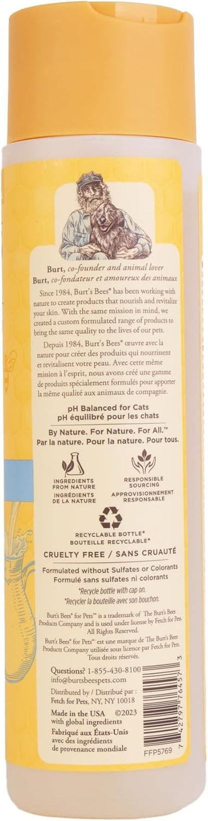Burts Bees for Pets Tearless Kitten Shampoo with Buttermilk, 10 Fl Oz
